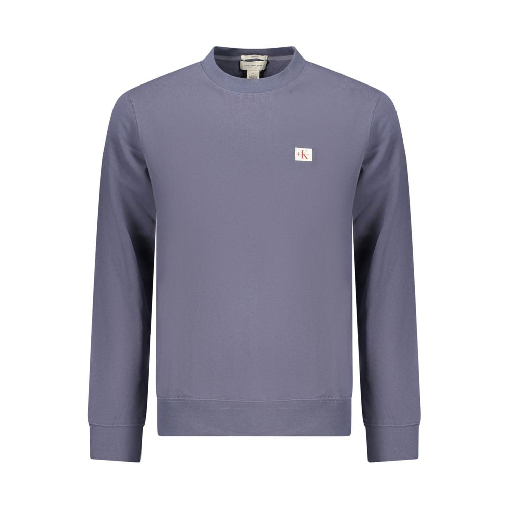 Calvin Klein Blauer Baumwoll-Sweatshirt