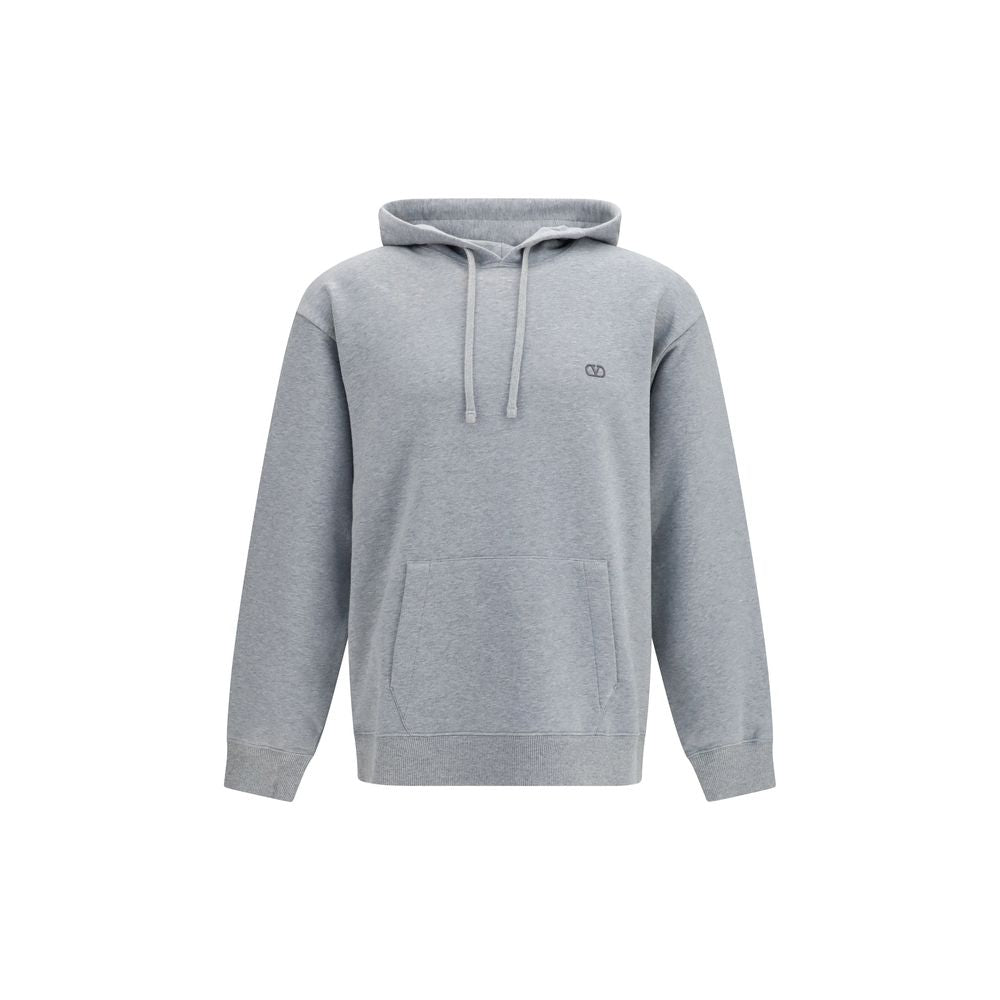 Valentino Grauer Baumwollpullover