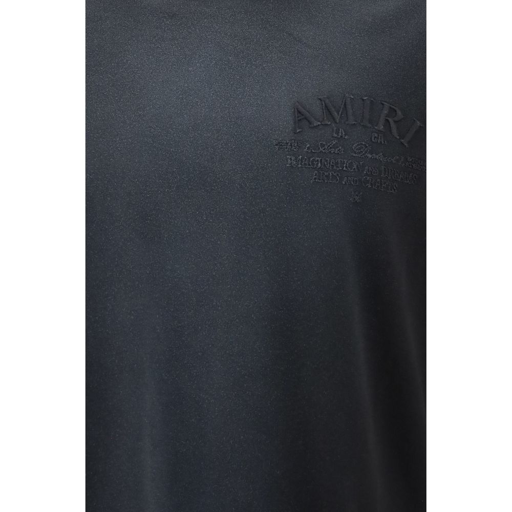 Amiri Schwarzes Baumwoll-T-Shirt