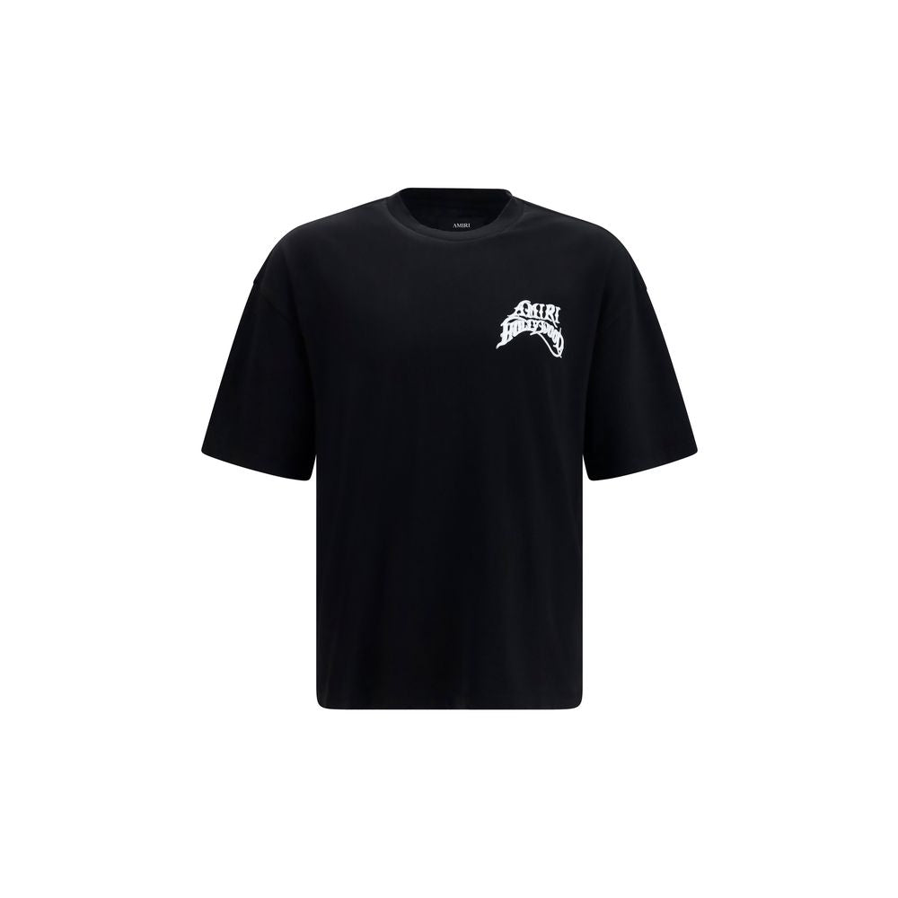 Amiri Schwarzes Baumwoll-T-Shirt