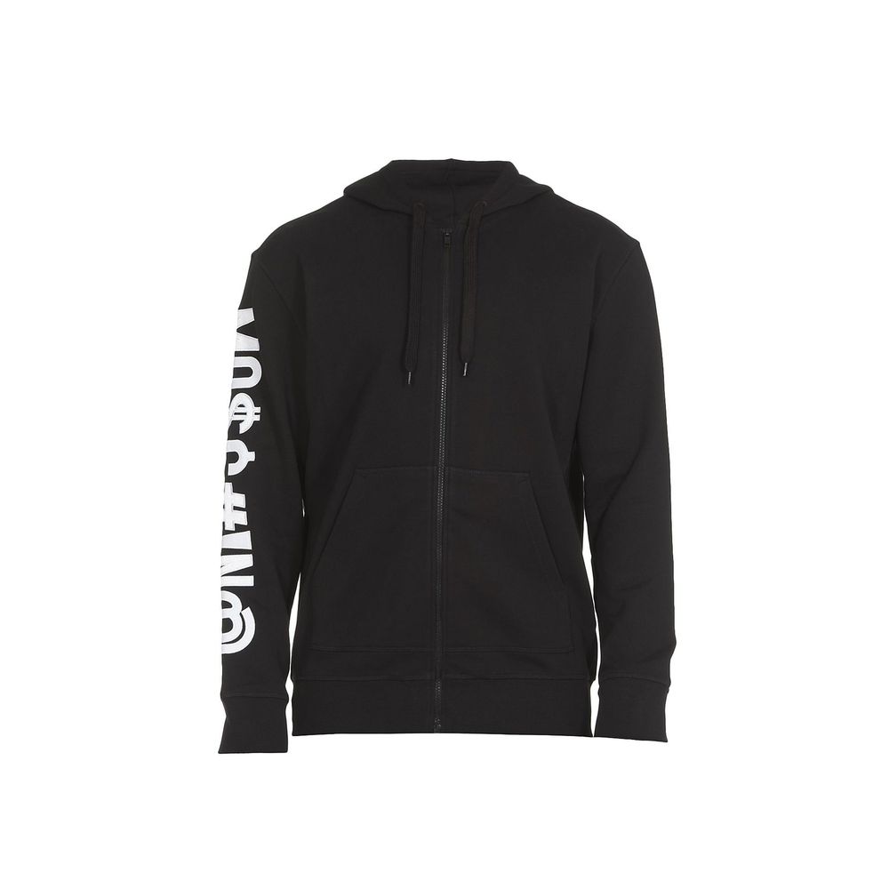 Moschino Couture Schwarzer Baumwoll-Sweatshirt