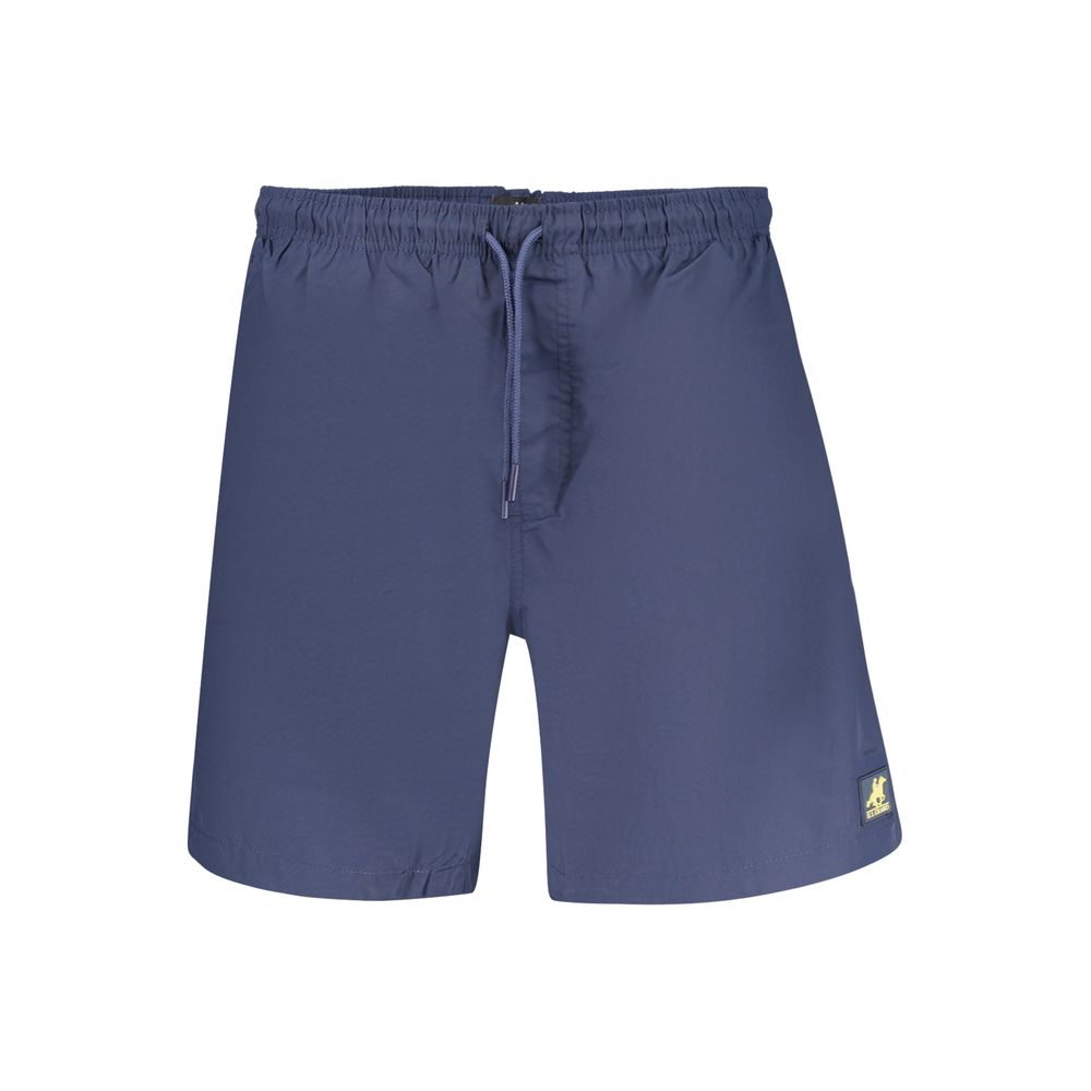 U.S. Grand Polo Blaue Badehose aus Polyamid für Herren