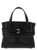Moschino Schwarze Handtasche aus Polyester