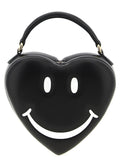 Moschino Schwarze Handtasche aus Polyester
