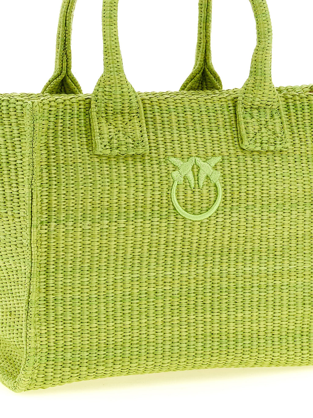 PINKO Zweifarbige Shopper-Tasche aus Polypropylen