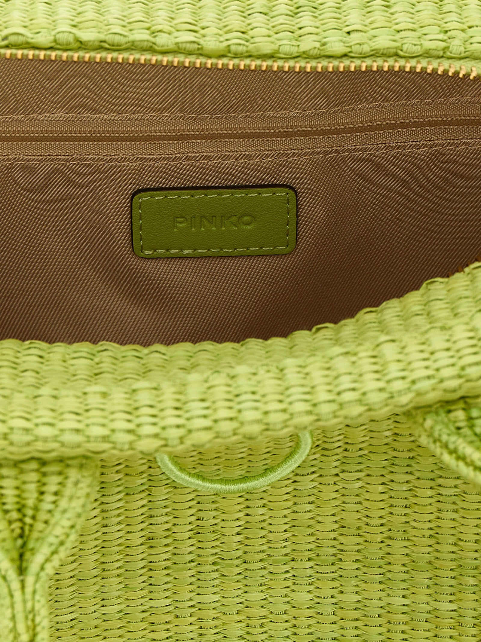 PINKO Zweifarbige Shopper-Tasche aus Polypropylen
