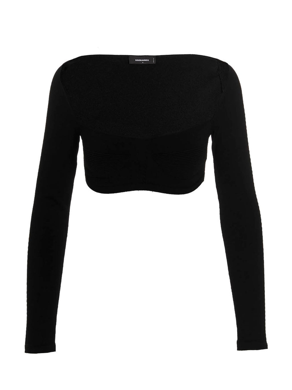 Dsquared² Schwarzer Cardigan aus Viskose