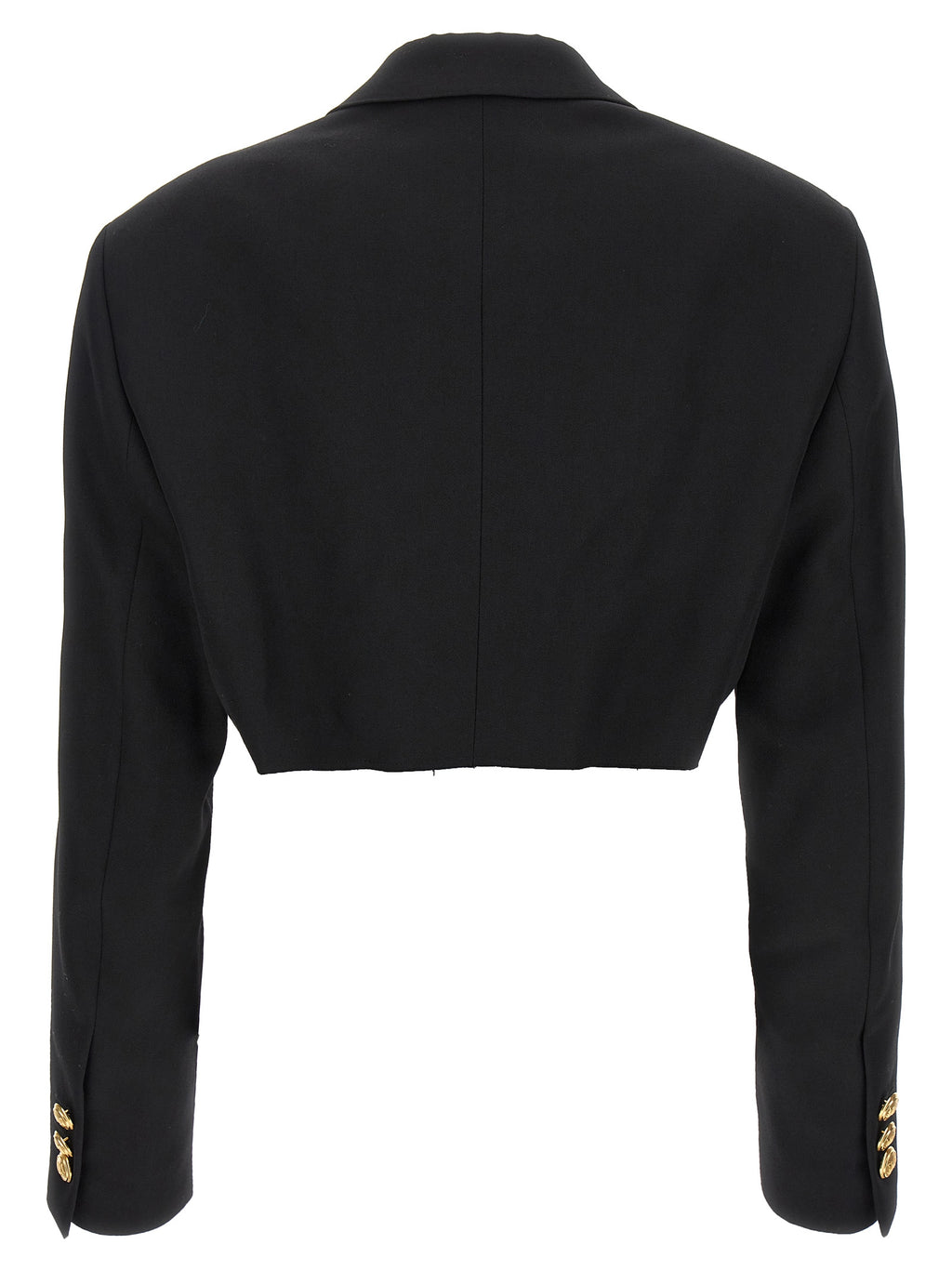 Palm Angels Schwarzer Blazer aus Polyester
