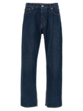 Off-White Blaue Baumwolljeans Denim