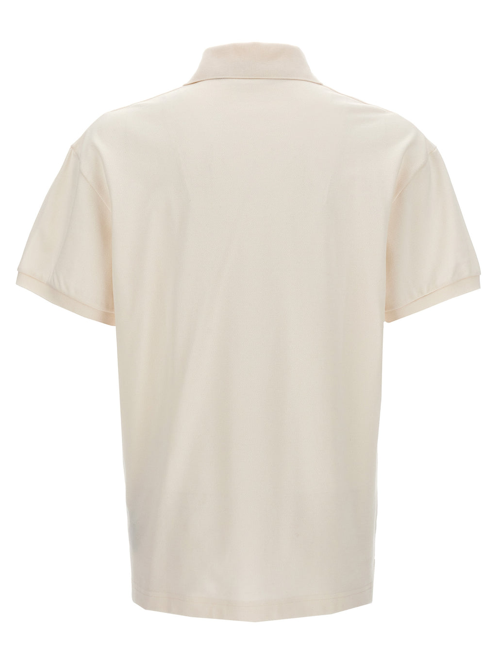 Palm Angels Weißes Poloshirt aus Polyester