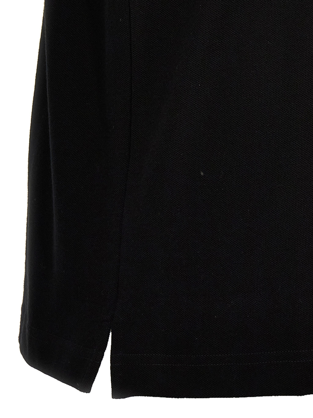Palm Angels Schwarzes Poloshirt aus Polyester