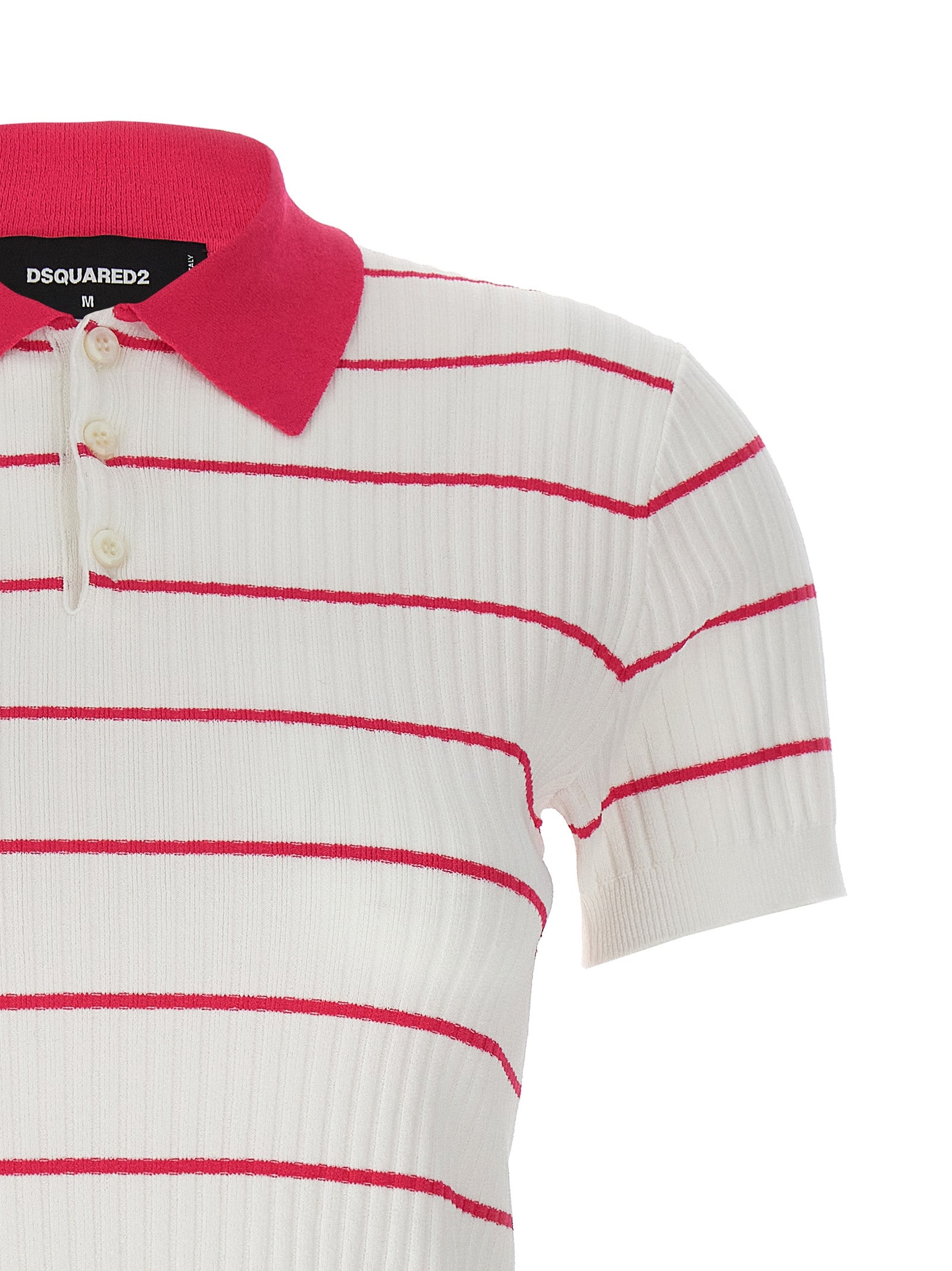 Dsquared² Mehrfarbiges Poloshirt aus Viskose