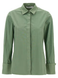 Max Mara Zweifarbige Baumwollbluse