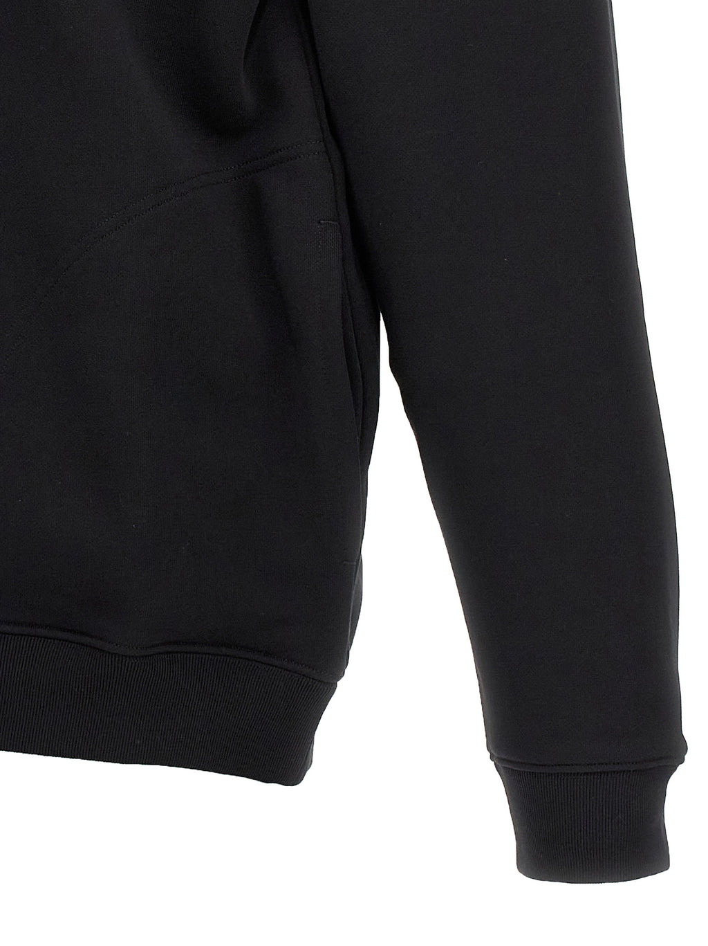 Moschino Zweifarbiger Baumwollpullover