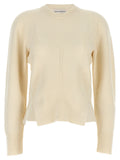 Alexander McQueen Weiße Wollstrickjacke