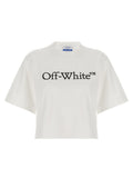 Off-White Weißes Baumwoll-T-Shirt