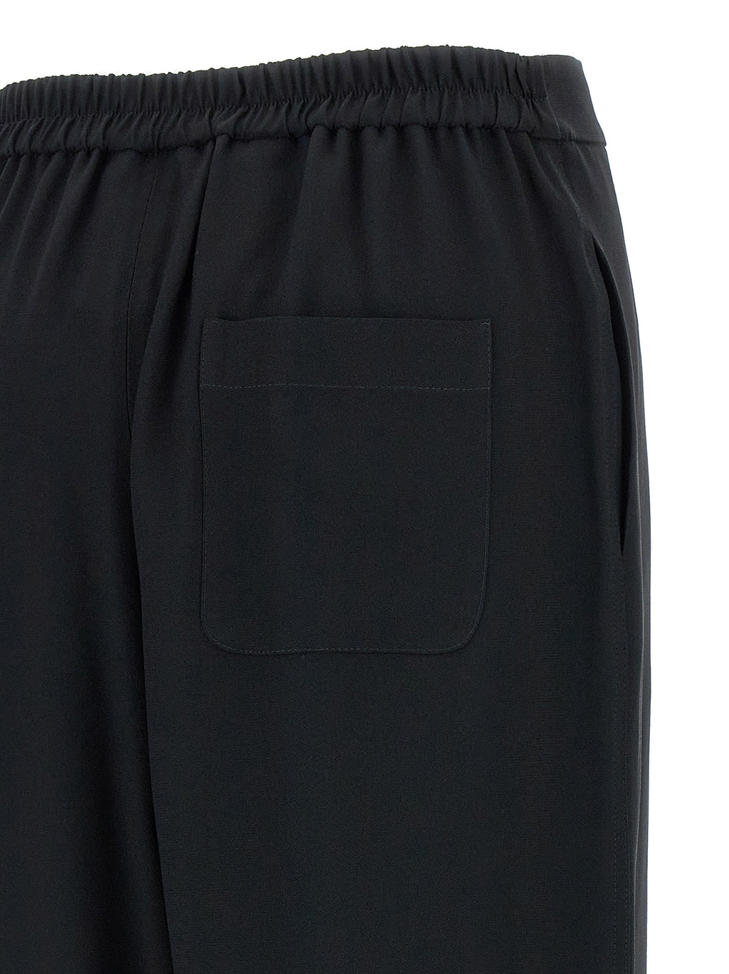 Moschino Schwarze Freizeithose aus Acetat
