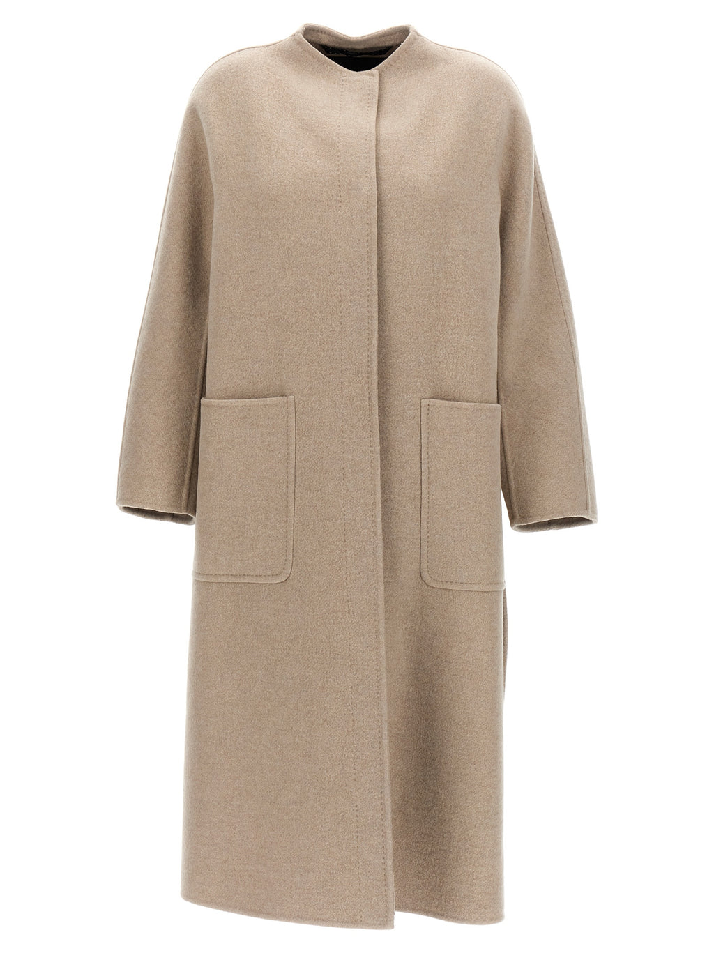Max Mara Beiger Kaschmir-Mantel
