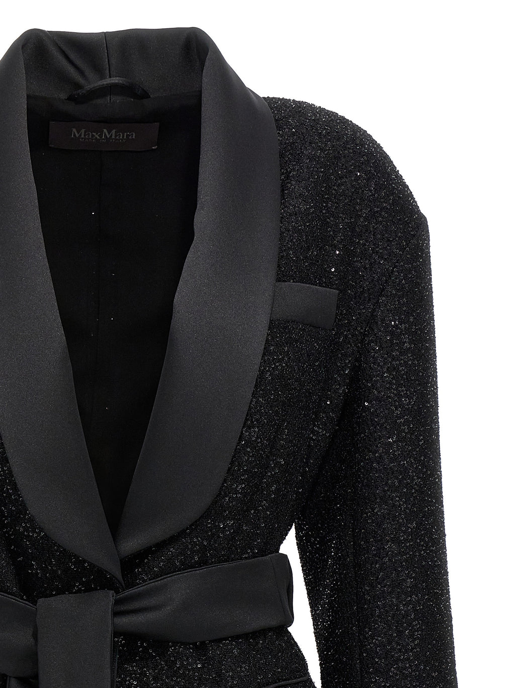 Max Mara Schwarzer Blazer aus Viskose