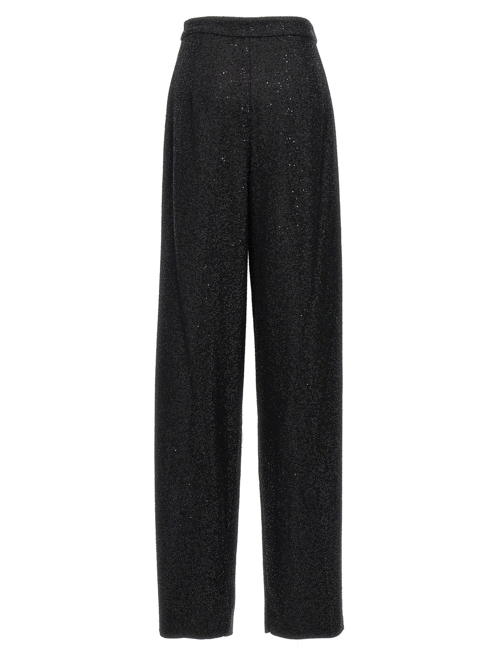 Max Mara Schwarze Viskose-Anzughose