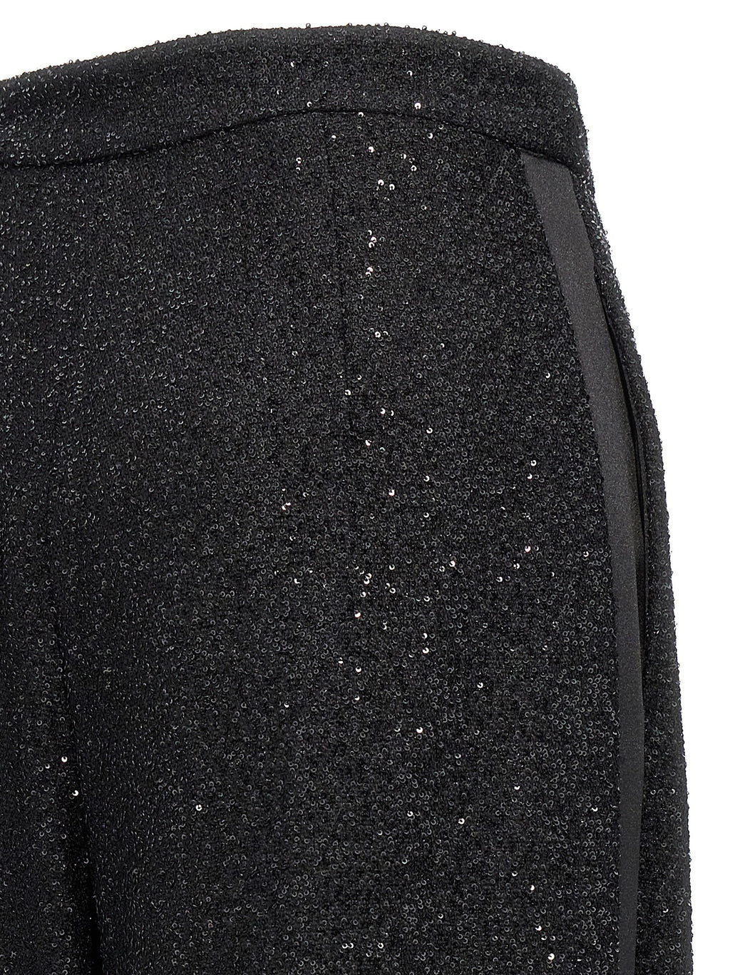 Max Mara Schwarze Viskose-Anzughose
