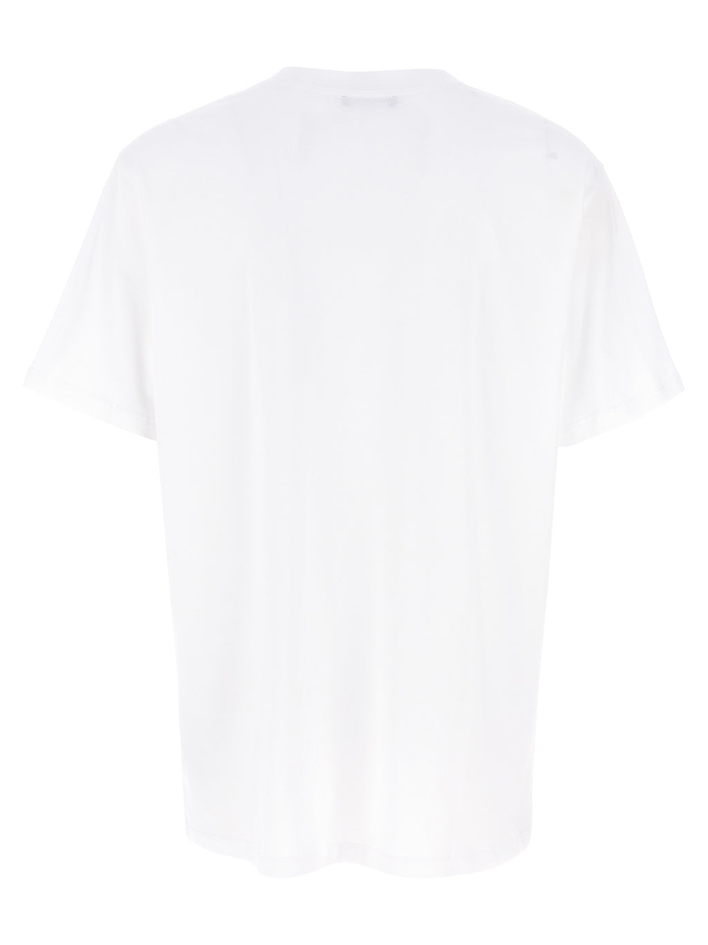 Balmain Zweifarbiges Bio-Baumwoll-T-Shirt