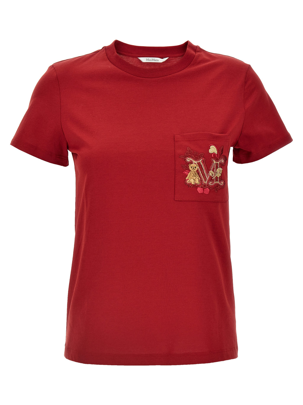 Max Mara Mehrfarbiges Baumwoll-T-Shirt