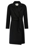 Max Mara Schwarzer Kaschmir-Mantel
