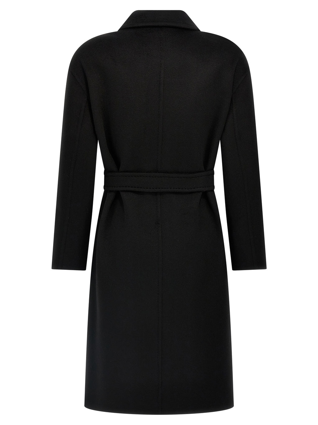 Max Mara Schwarzer Kaschmir-Mantel