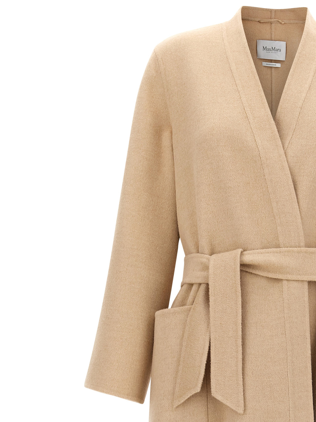 Max Mara Beiger Wollmantel