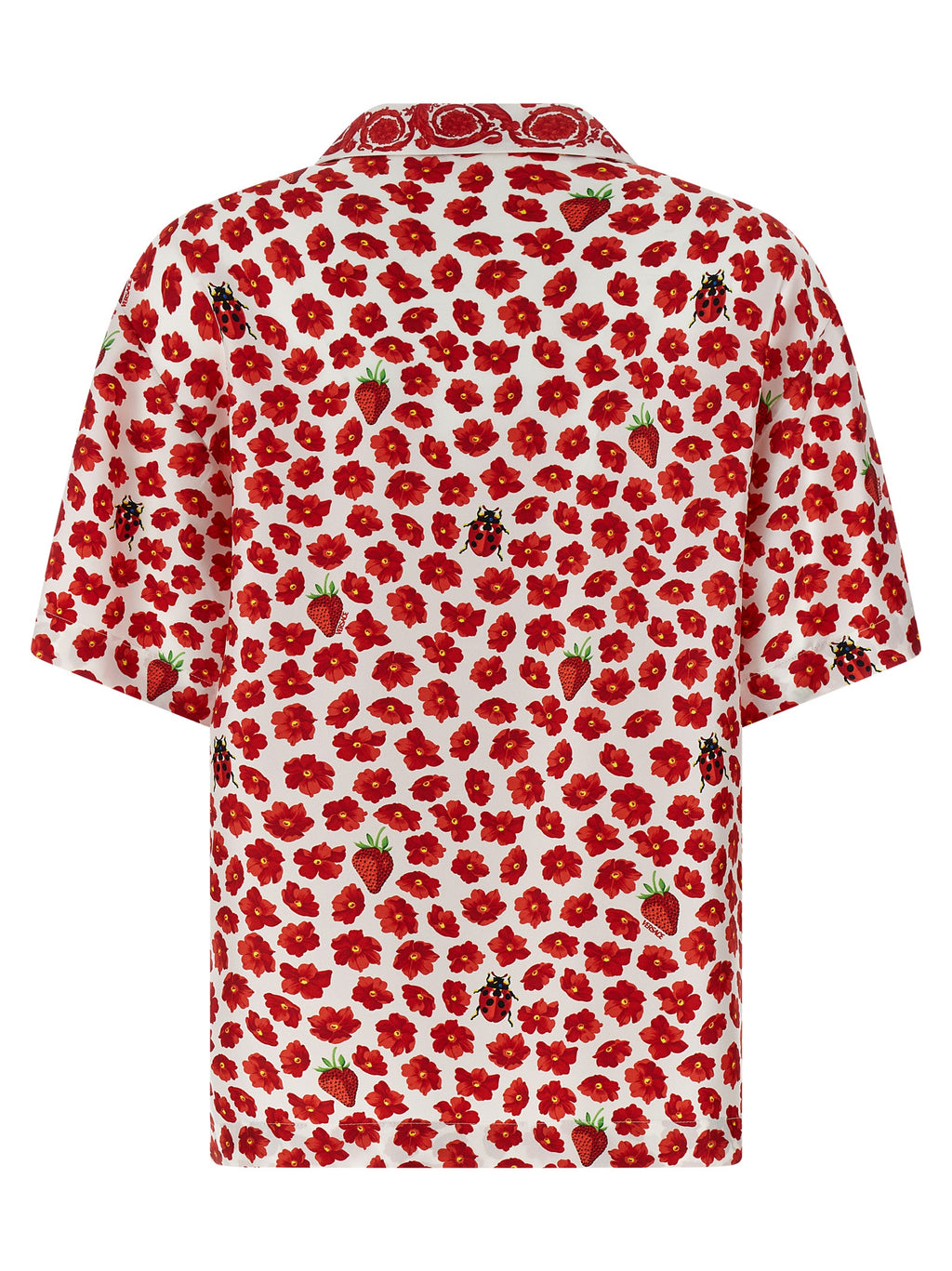 Versace Mehrfarbige Seidenbluse