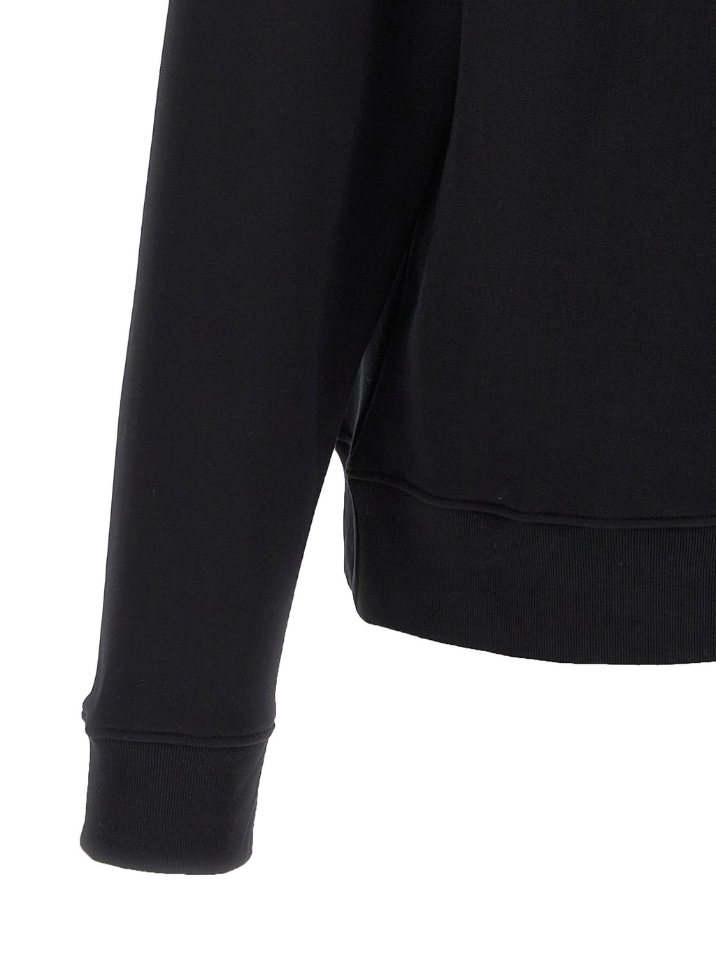 Moschino Schwarzer Baumwoll-Sweatshirt