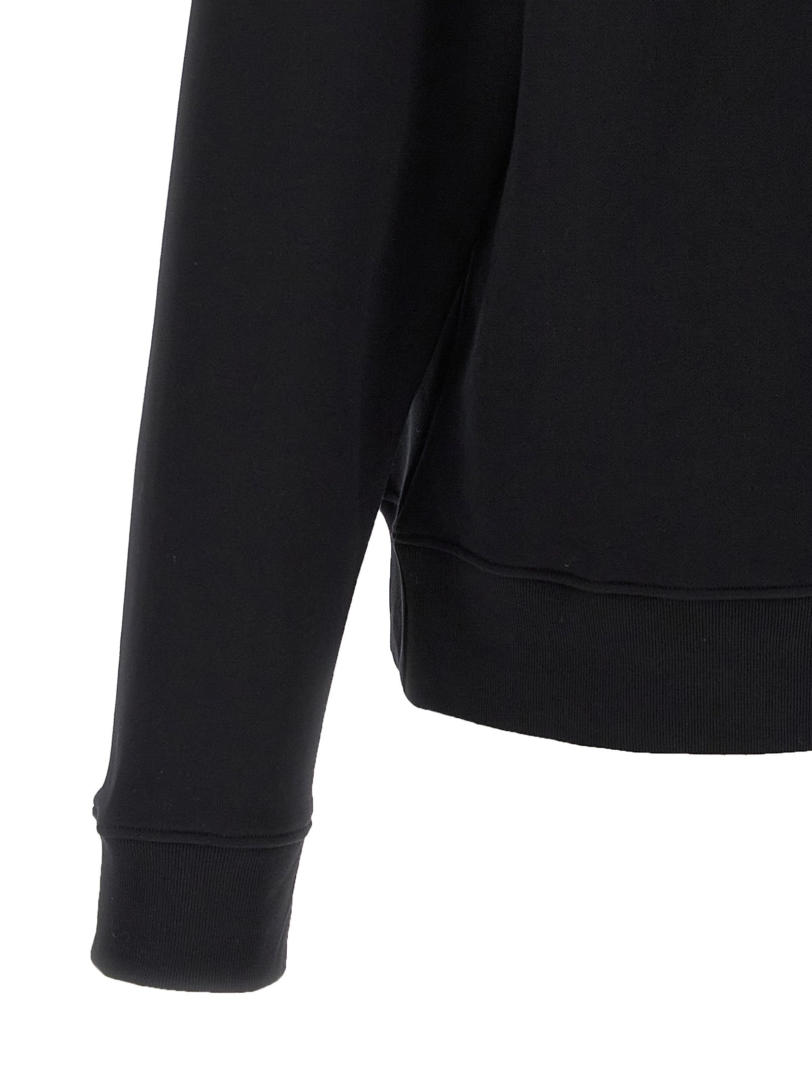 Moschino Schwarzer Baumwoll-Sweatshirt