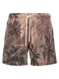 Palm Angels Mehrfarbige Polyester-Badeshorts