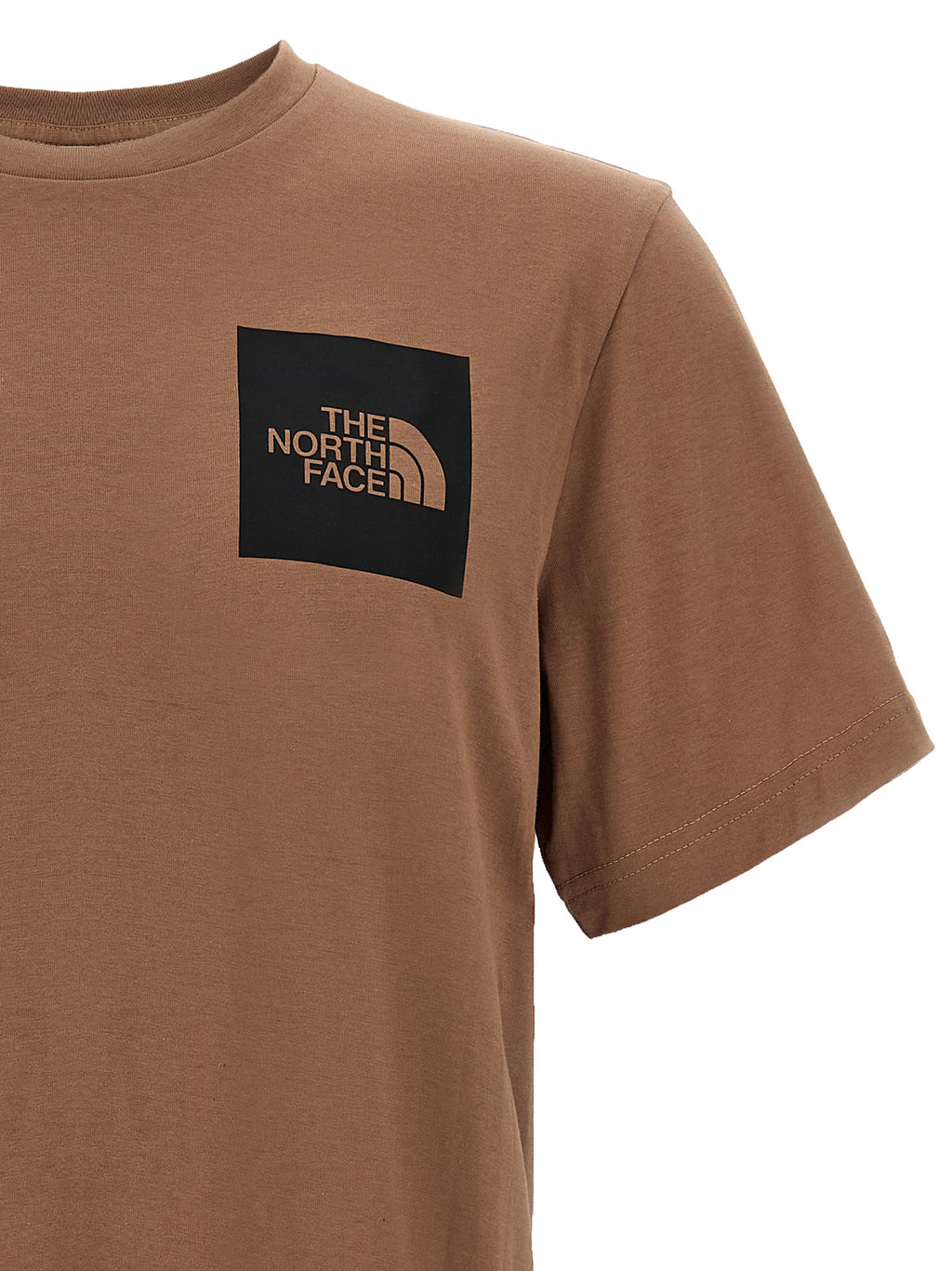 The North Face Braunes Baumwoll-T-Shirt