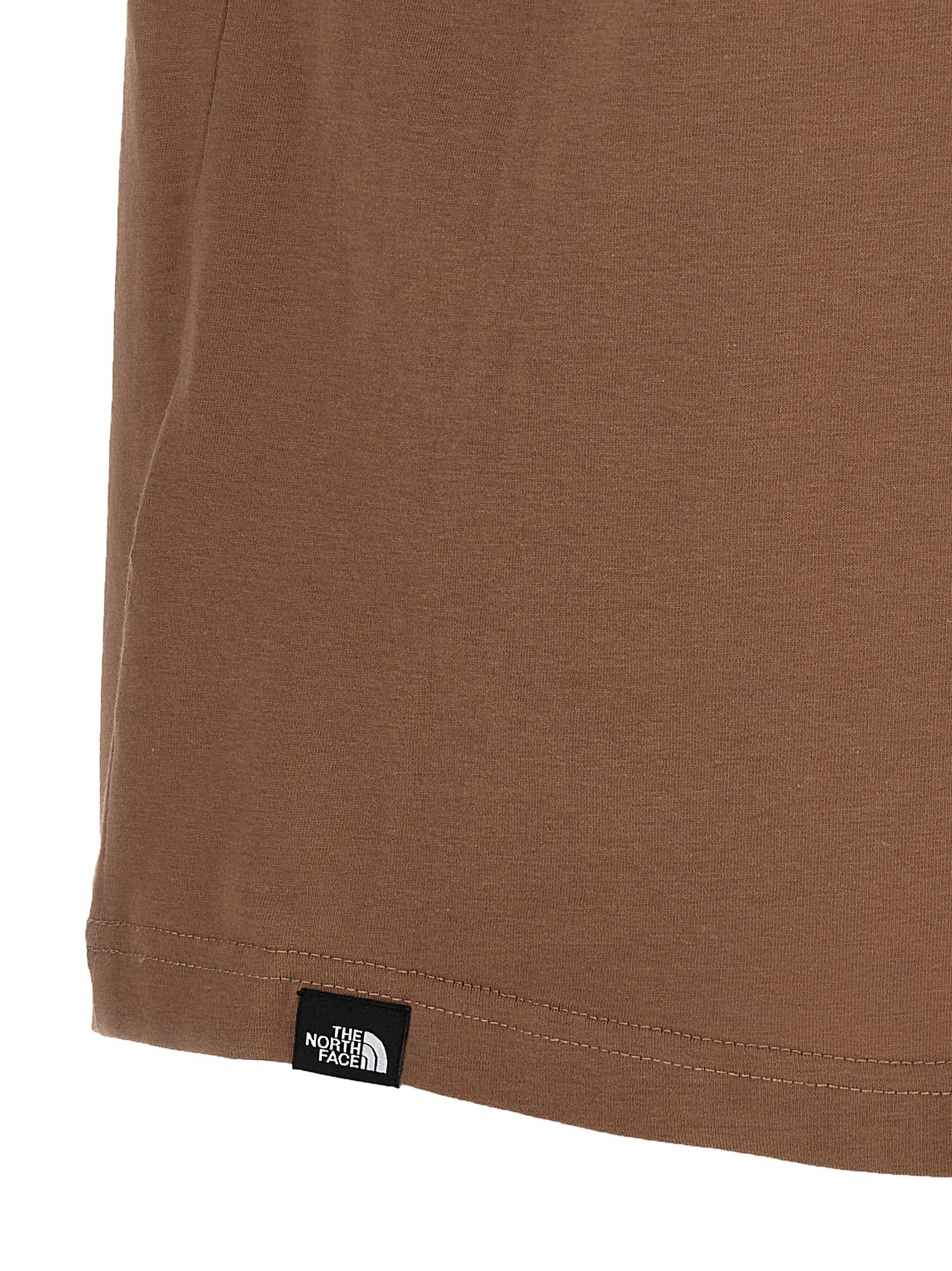 The North Face Braunes Baumwoll-T-Shirt