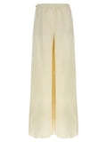 Max Mara Weiße Leinen-Freizeithose