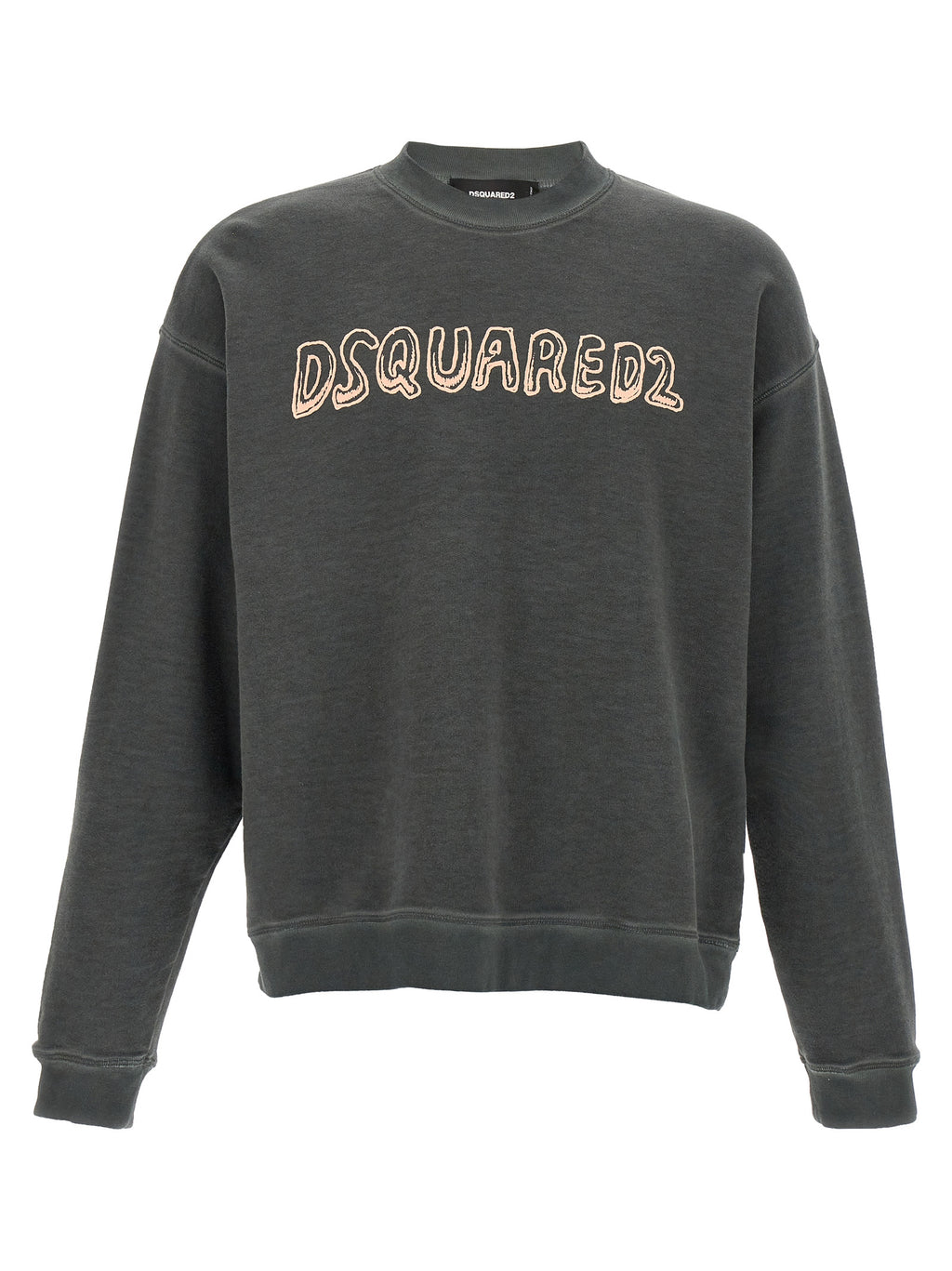 Dsquared² Grauer Baumwollpullover
