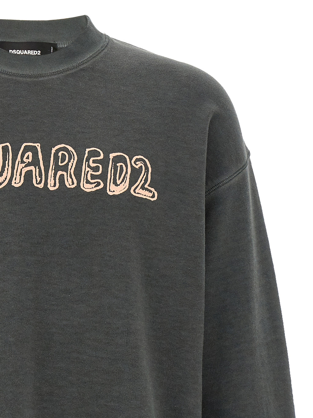 Dsquared² Grauer Baumwollpullover
