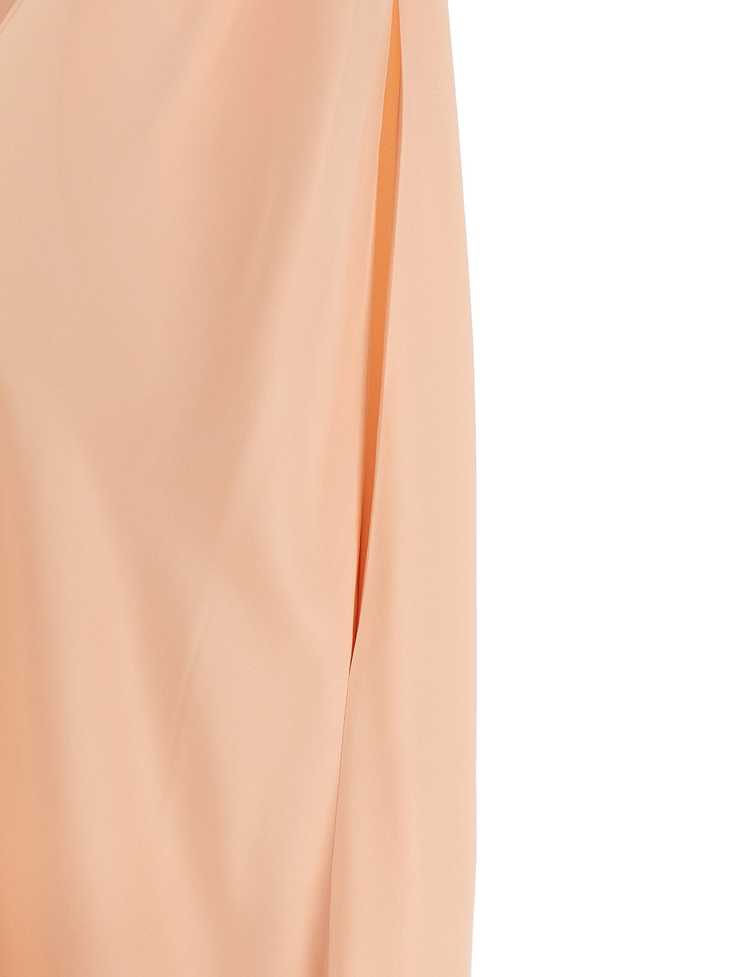 Max Mara Mehrfarbiges Seiden-Midikleid