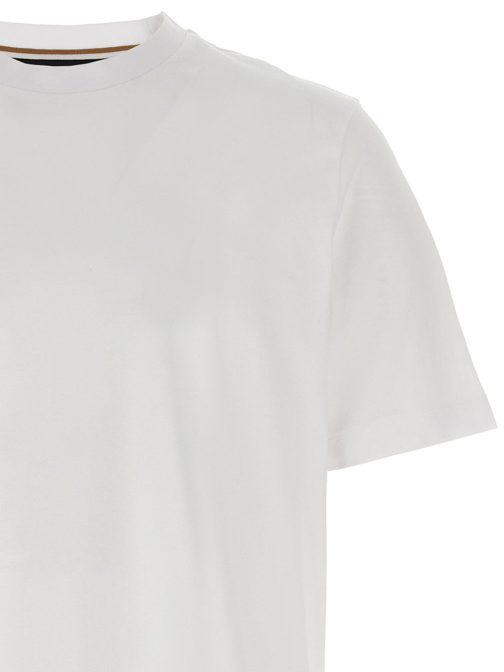 Hugo Boss Weißes Baumwoll-T-Shirt