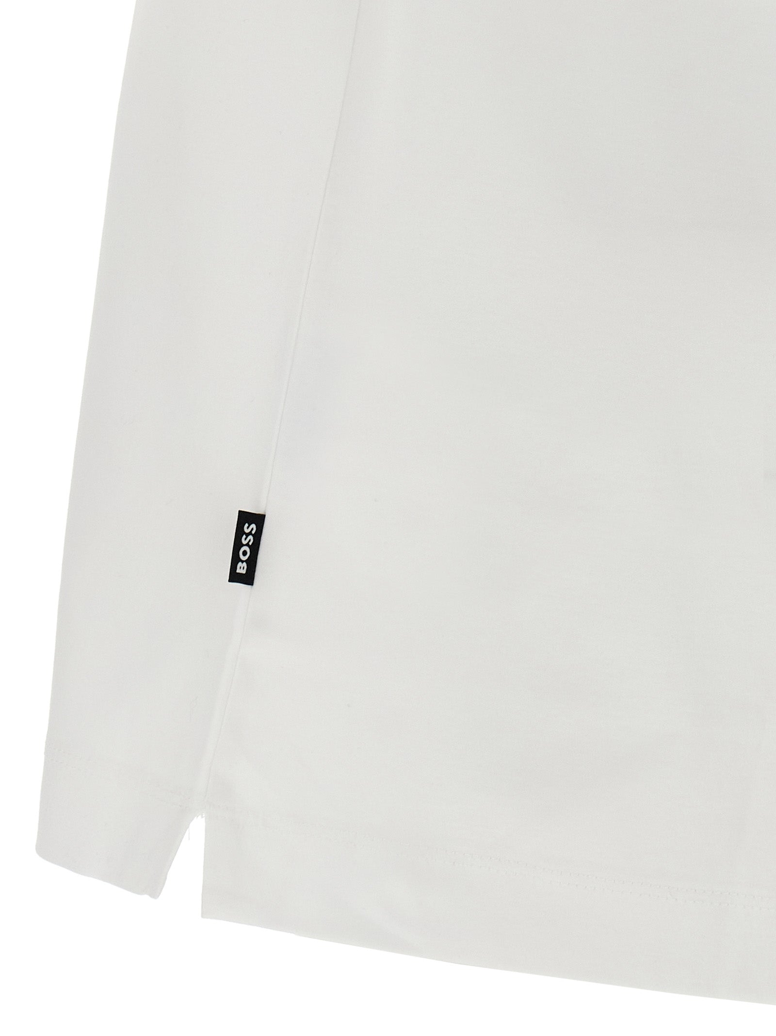 Hugo Boss Weißes Baumwoll-T-Shirt