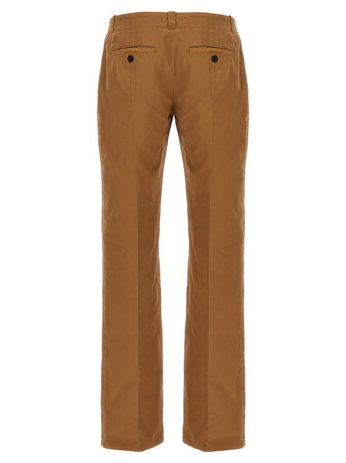 Alexander McQueen Elegante braune Baumwollhosen für Frauen