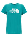 The North Face Blaues Baumwoll-Sportswear-T-Shirt