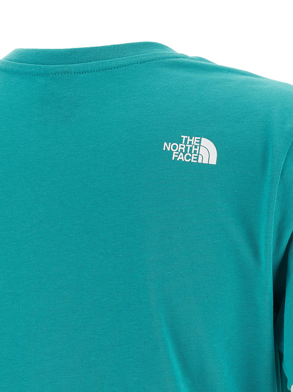 The North Face Blaues Baumwoll-Sportswear-T-Shirt