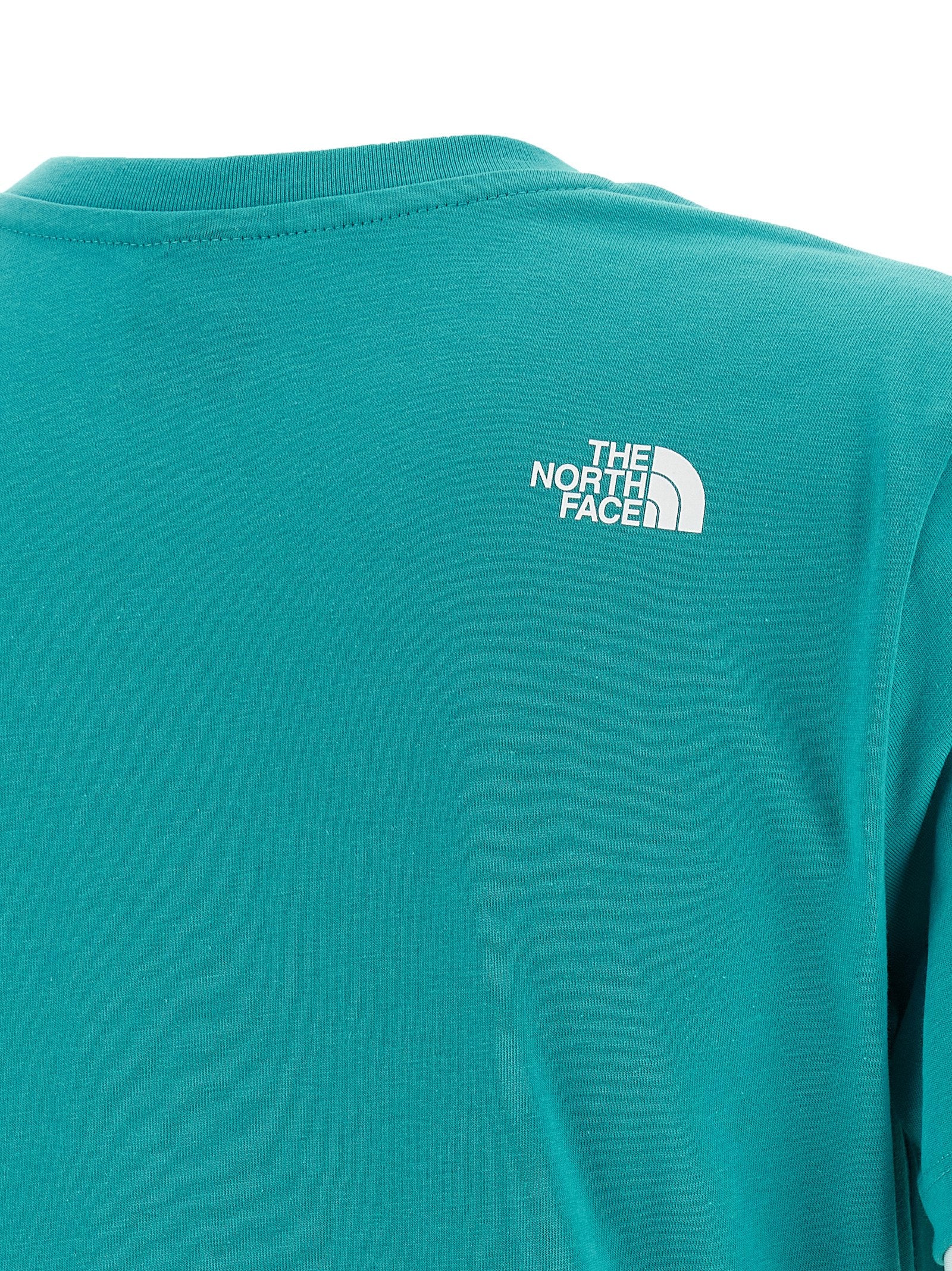 The North Face Blaues Baumwoll-Sportswear-T-Shirt