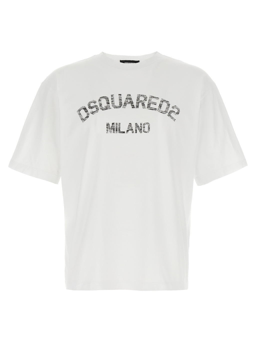 Dsquared² Weißes Baumwoll-T-Shirt