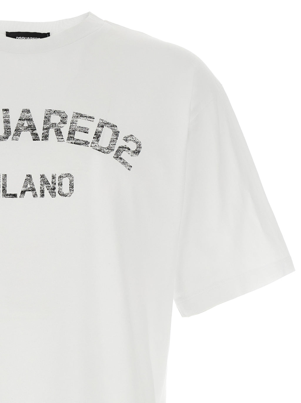 Dsquared² Weißes Baumwoll-T-Shirt