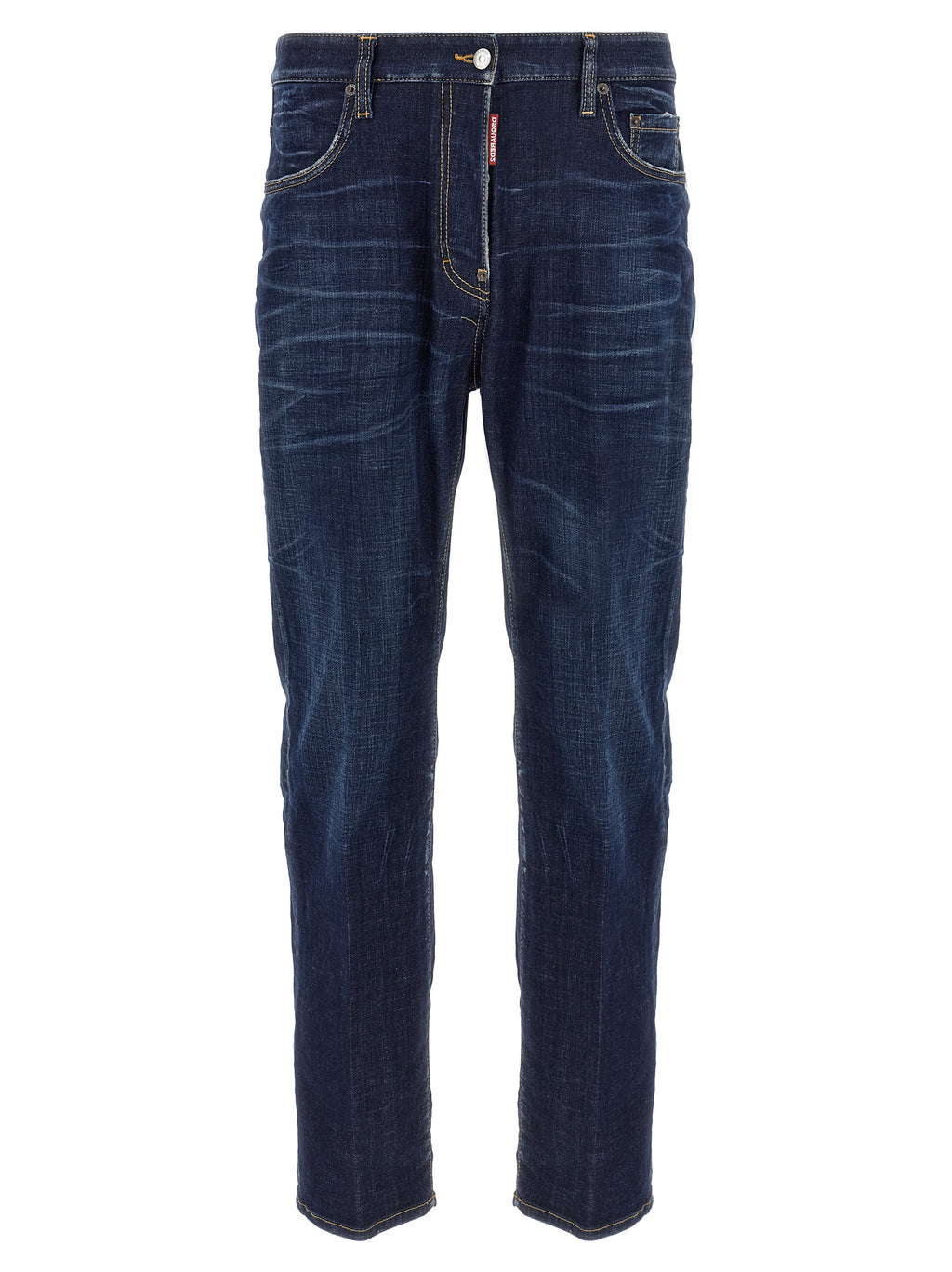 Dsquared² Blaue Jeans aus Baumwolle im geraden Schnitt