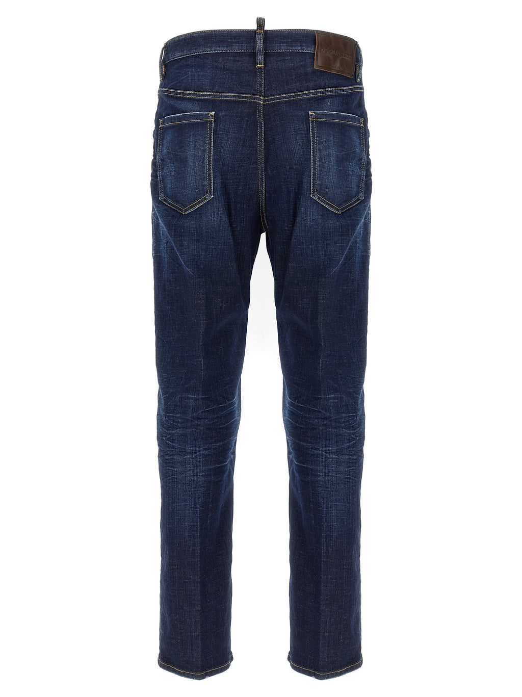 Dsquared² Blaue Jeans aus Baumwolle im geraden Schnitt